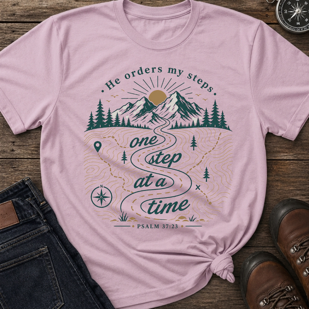 He Orders My Steps T-Shirt