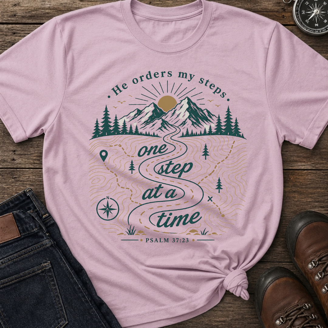 He Orders My Steps T-Shirt