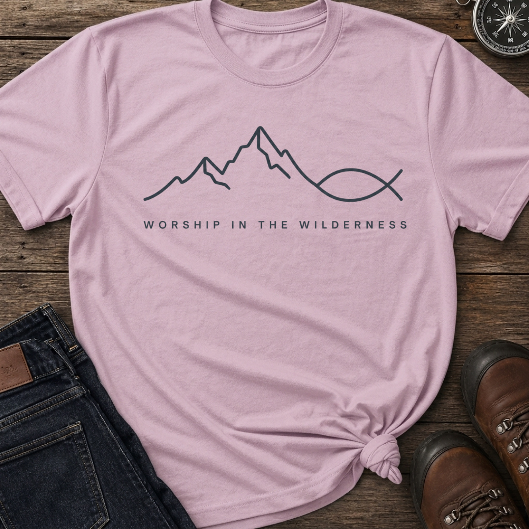 Worship Wilderness Line T-Shirt