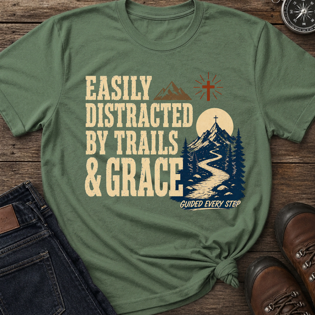 Distracted Trails & Grace T-Shirt