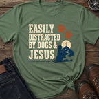 Distracted Dogs & Jesus T-Shirt