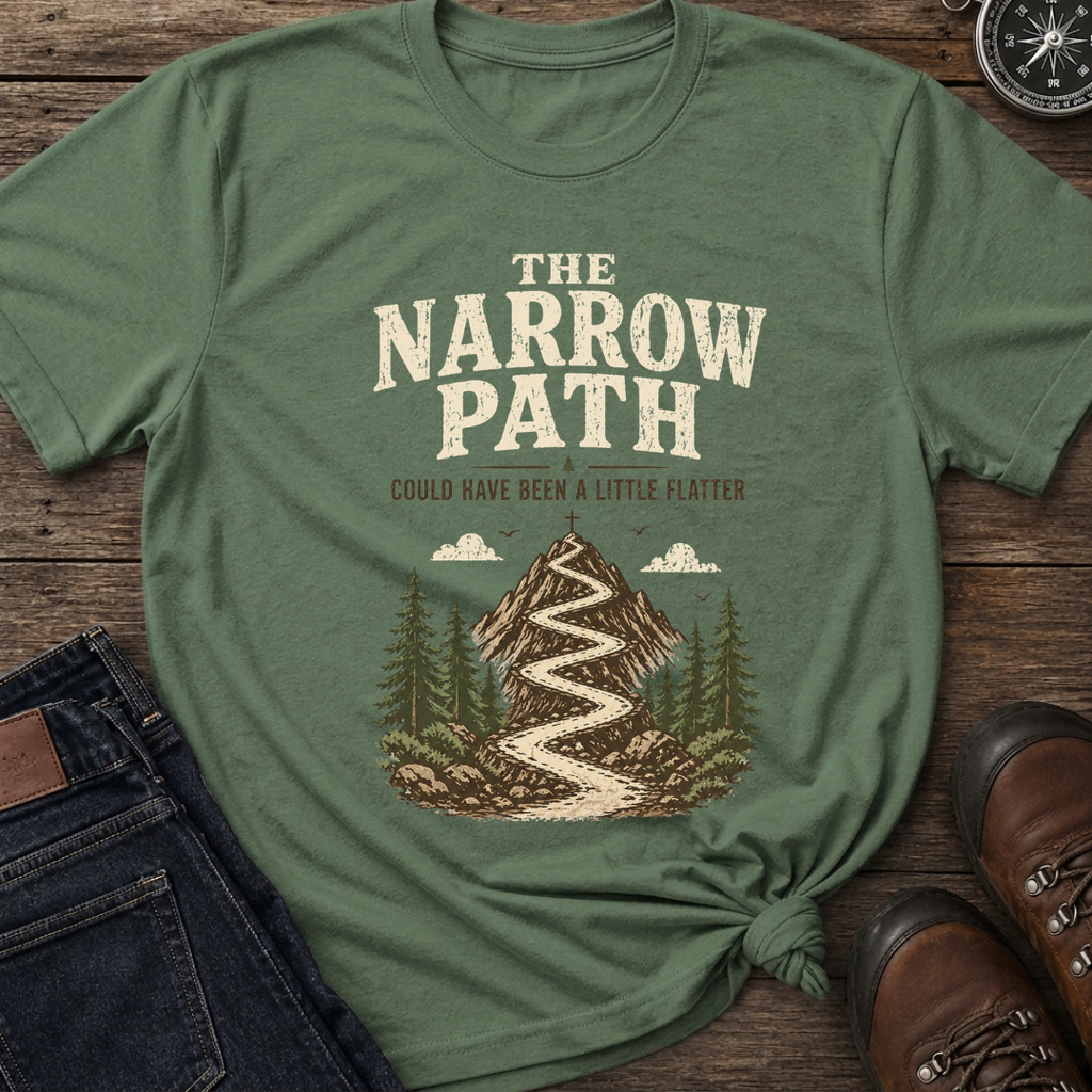 Narrow Path Mountain T-Shirt