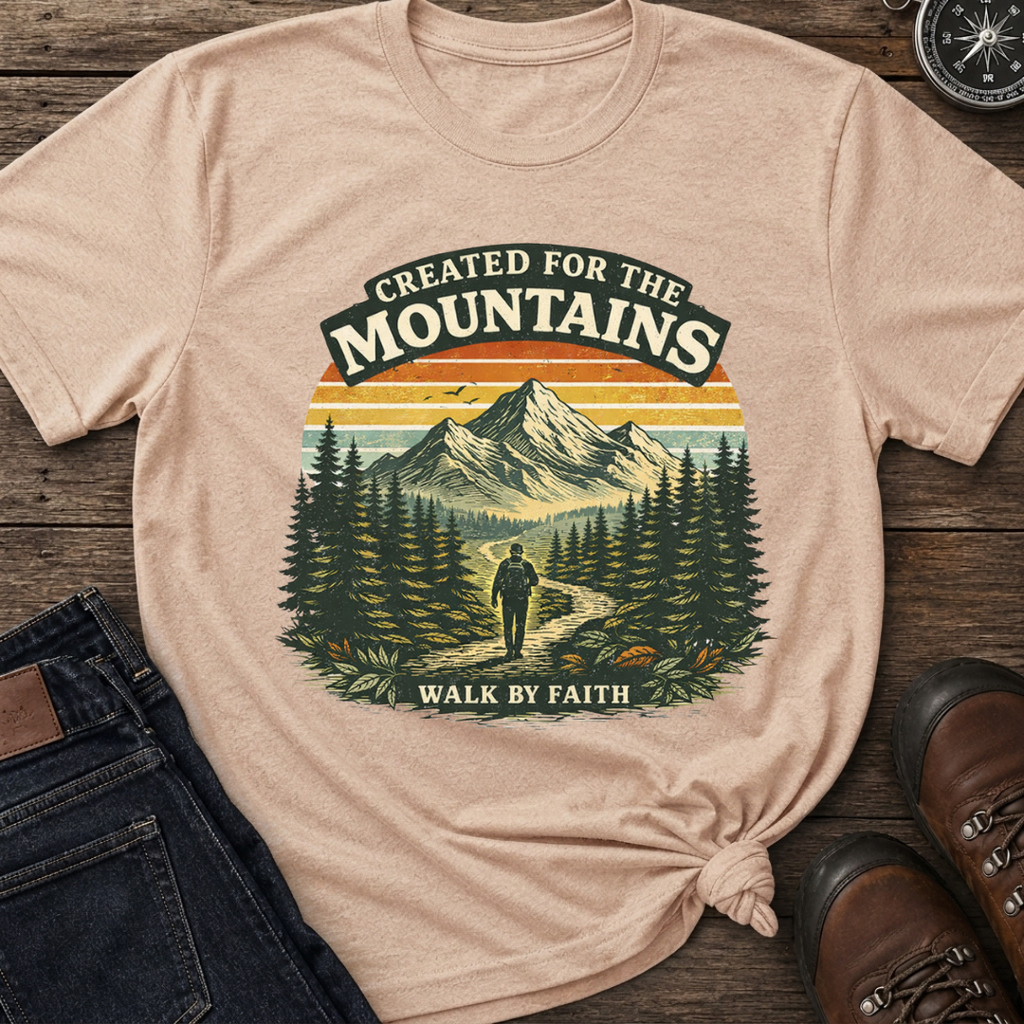 Created for Mountains T-Shirt