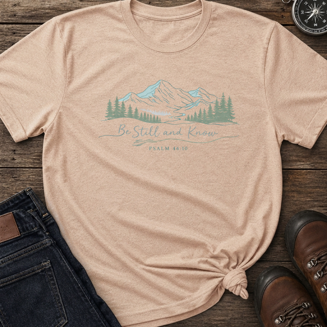 Be Still Scenic T-Shirt
