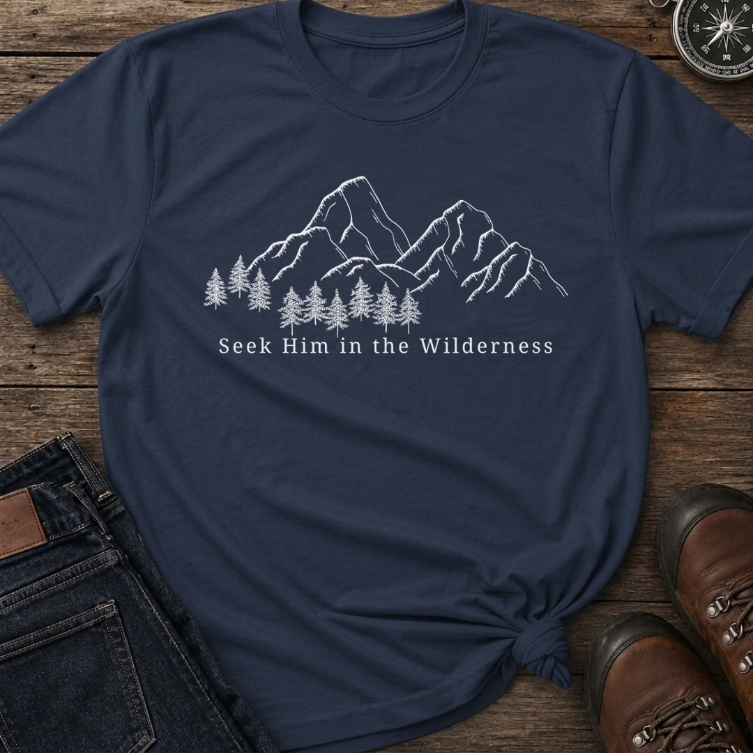 Seek Him Wilderness Dk T-Shirt