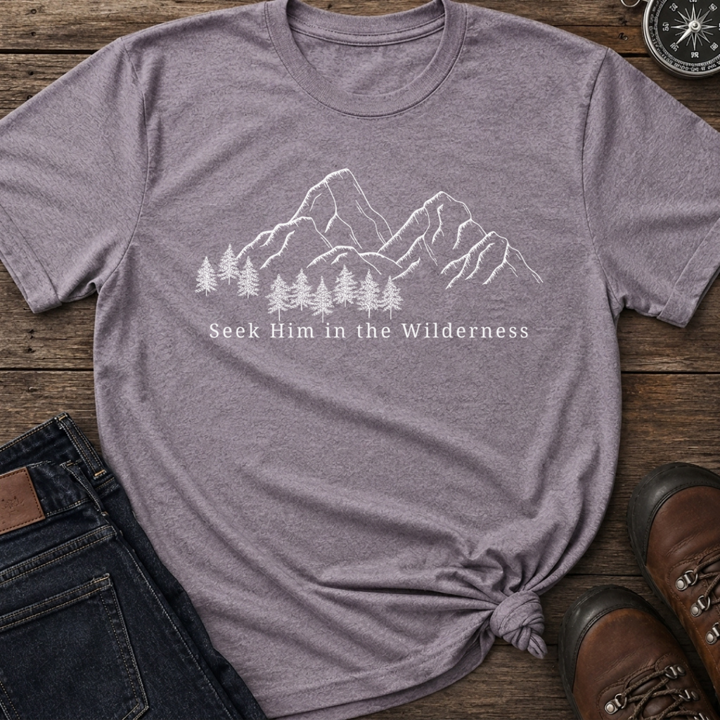 Seek Him Wilderness Dk T-Shirt