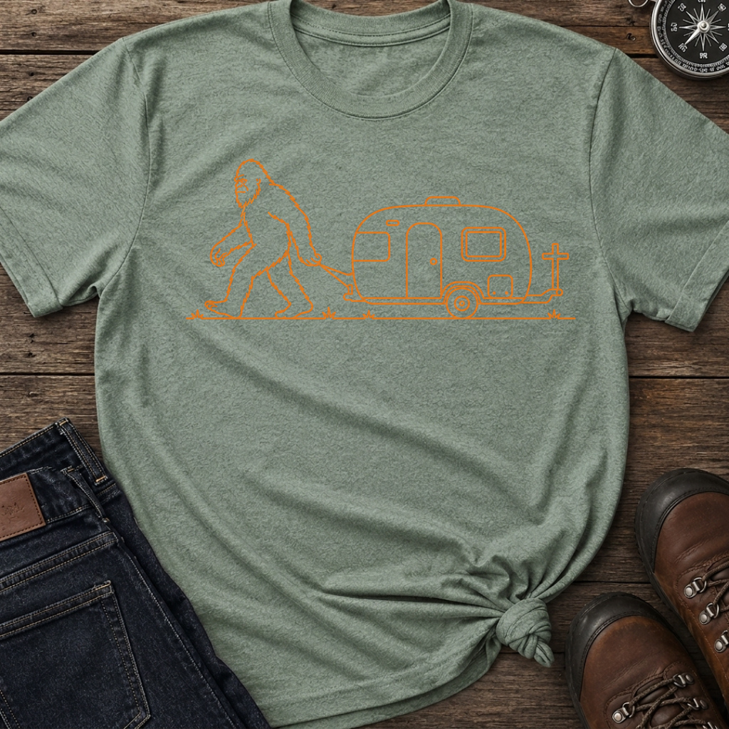 Bigfoot Camper T-Shirt