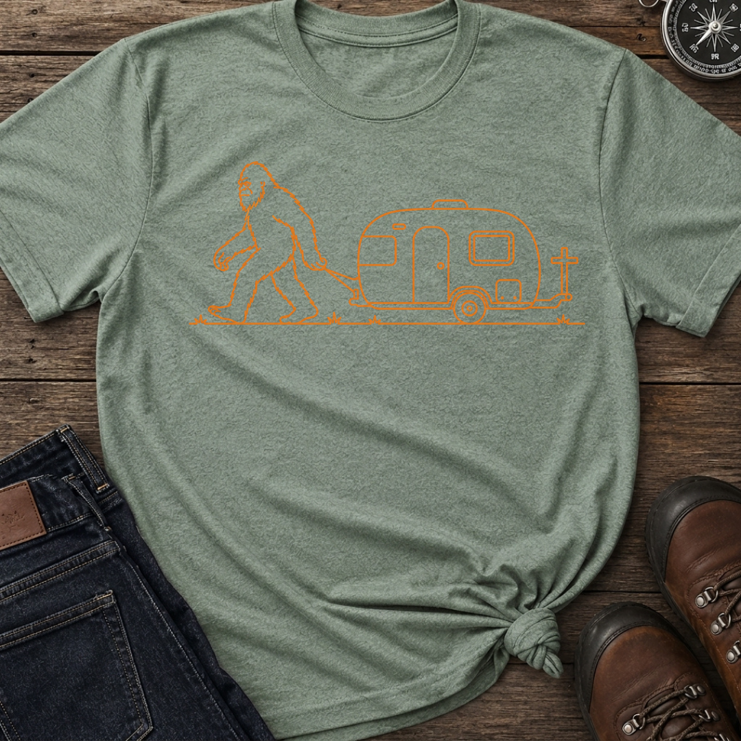 Bigfoot Camper T-Shirt