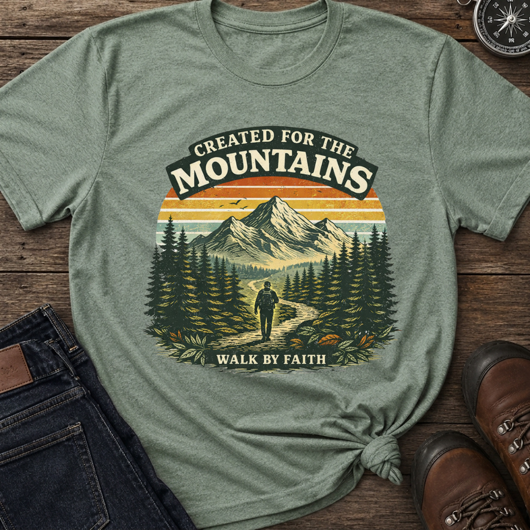 Created for Mountains T-Shirt