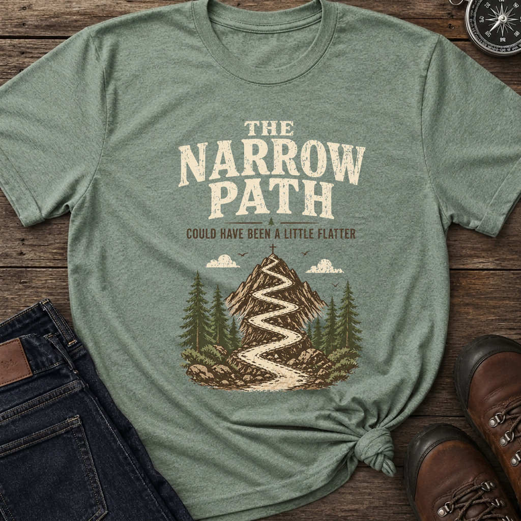 Narrow Path Mountain T-Shirt