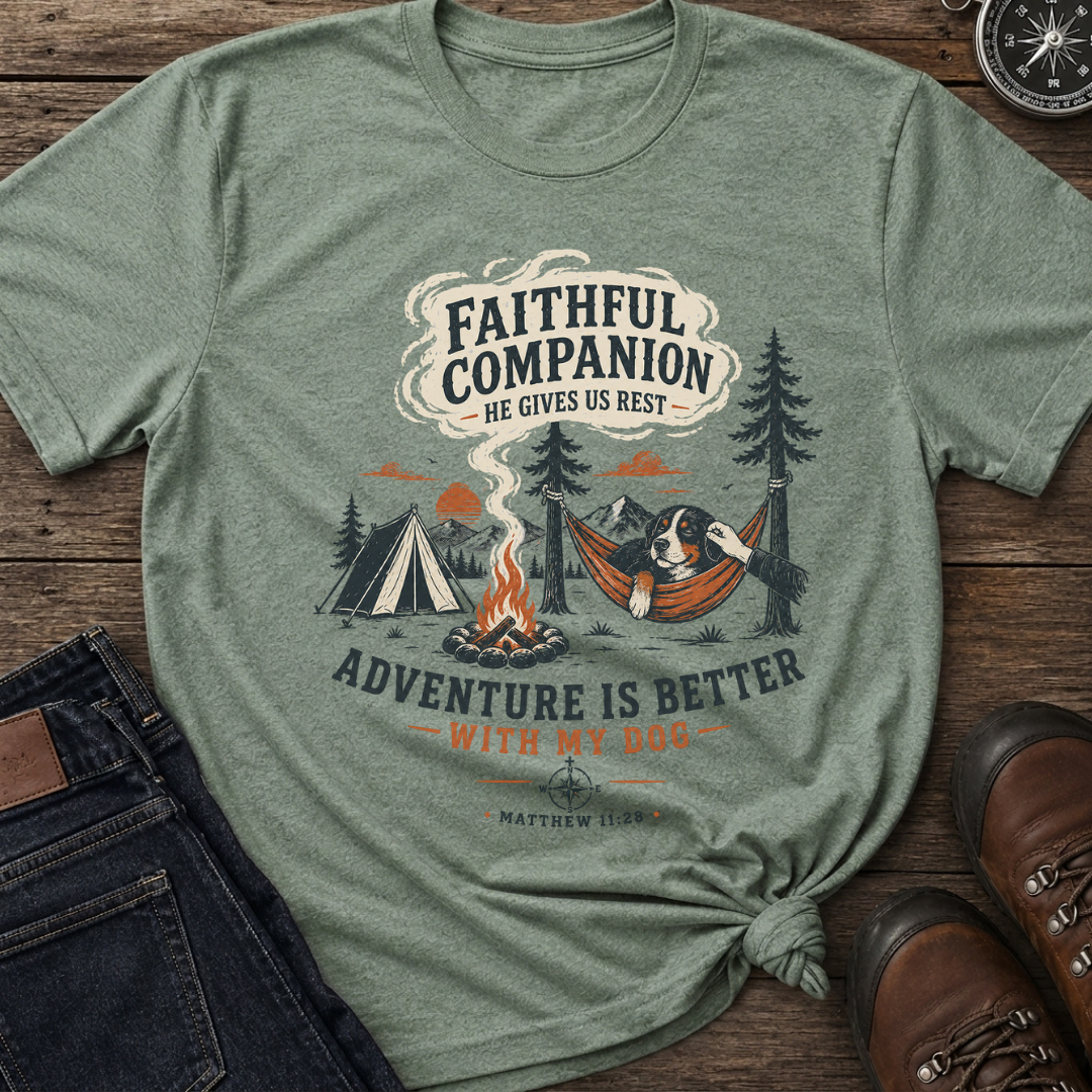 Faithful Dog Hammock T-Shirt