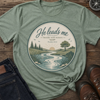 He Leads Me T-Shirt