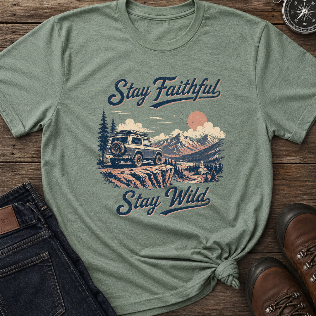 Stay Faithful Wild SUV T-Shirt