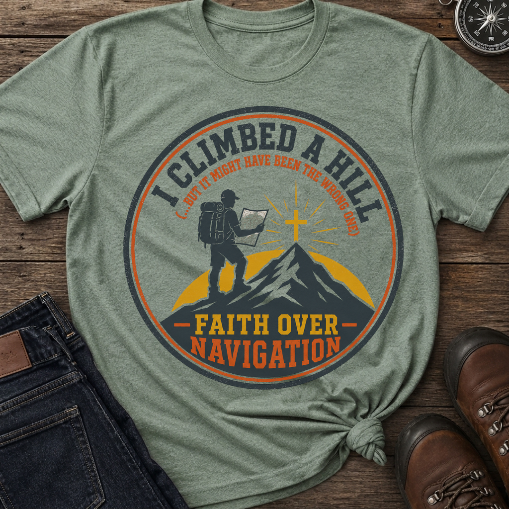I Climbed A Hill T-Shirt