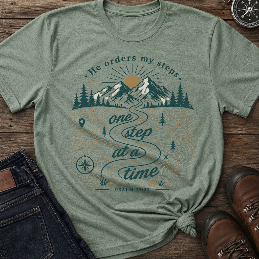 He Orders My Steps T-Shirt