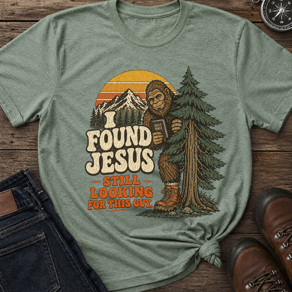 Jesus Bigfoot T-Shirt