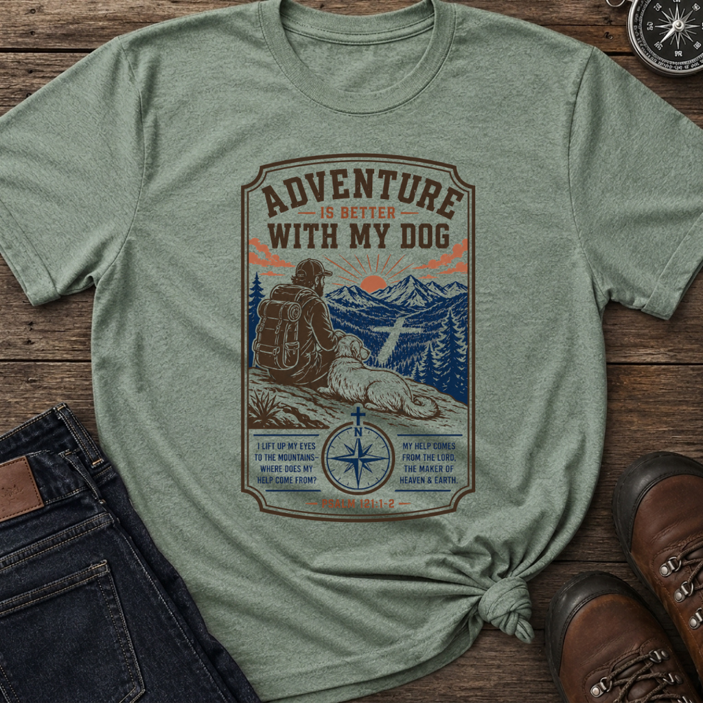 Adventure With Dog T-Shirt