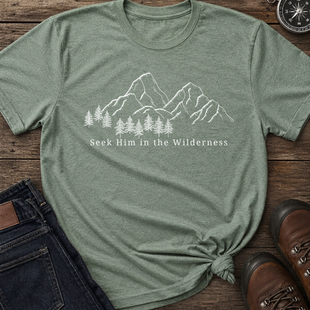 Seek Him Wilderness Dk T-Shirt