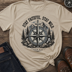 Stay Faithful Wild Compass T-Shirt