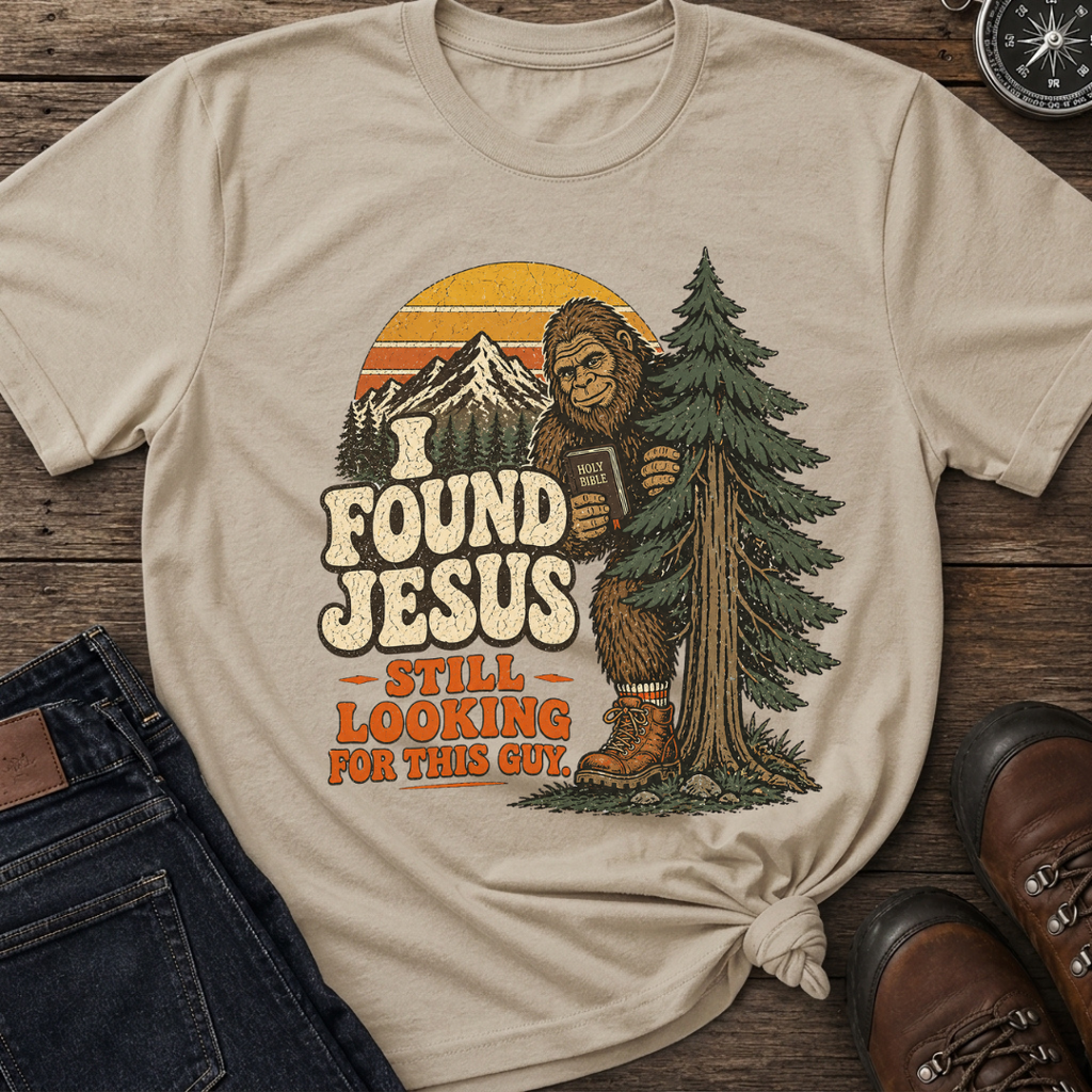Jesus Bigfoot T-Shirt