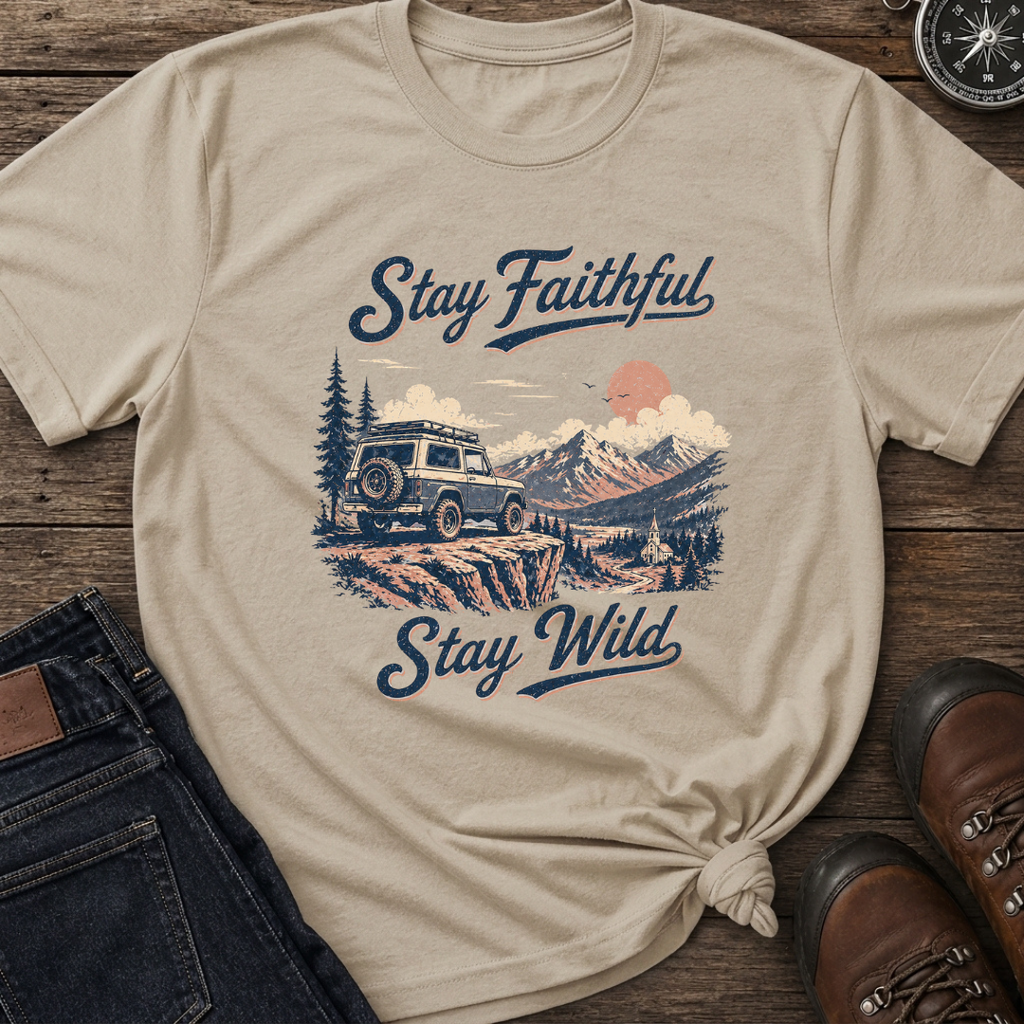 Stay Faithful Wild SUV T-Shirt