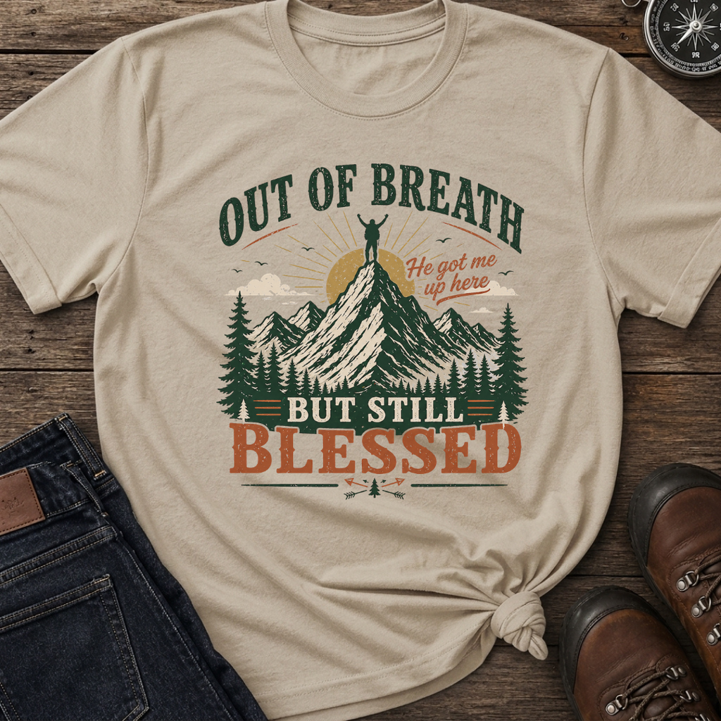 Out of Breath Blessed T-Shirt