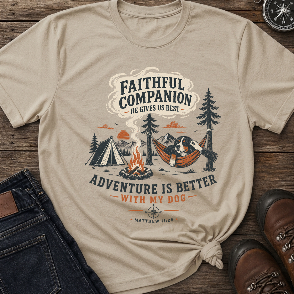 Faithful Dog Hammock T-Shirt
