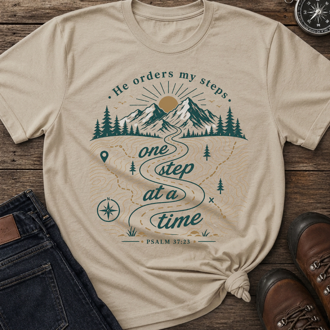 He Orders My Steps T-Shirt