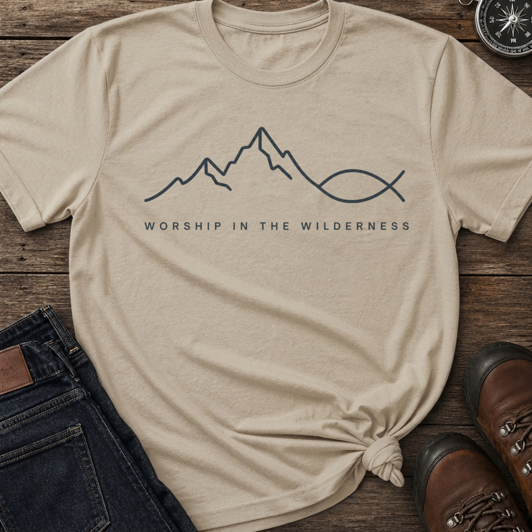 Worship Wilderness Line T-Shirt