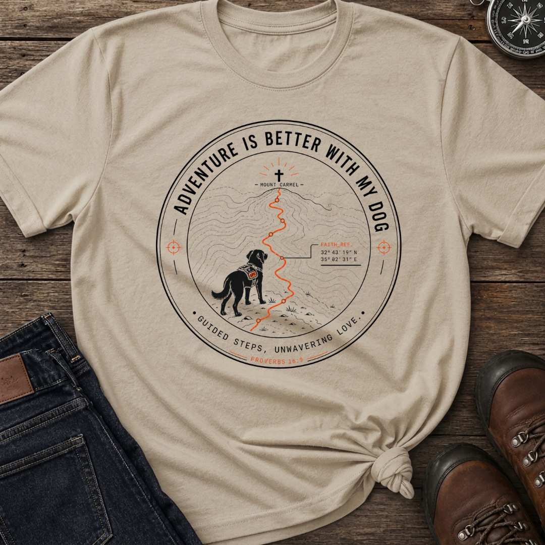 Adventure Dog Badge T-Shirt