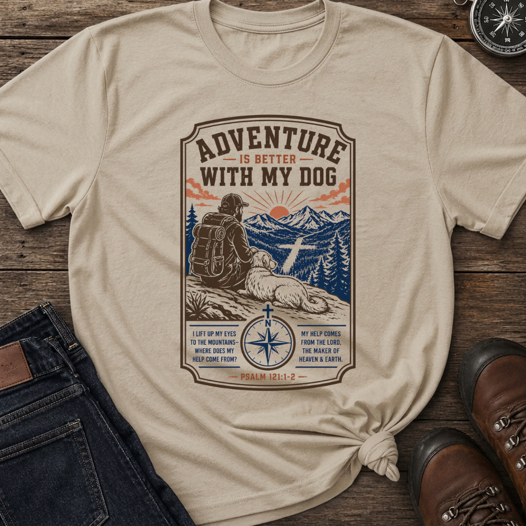 Adventure With Dog T-Shirt