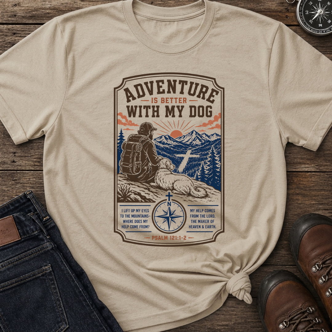 Adventure With Dog T-Shirt
