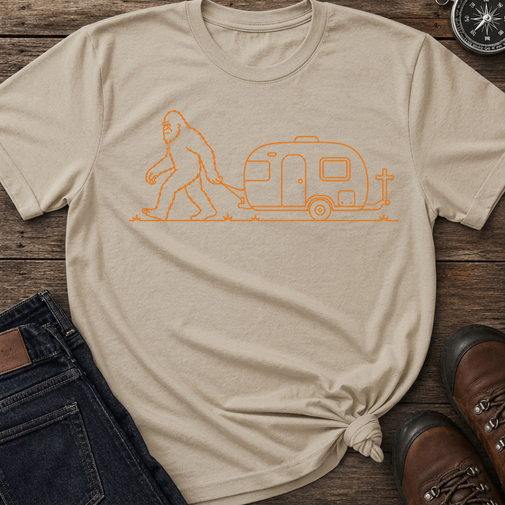 Bigfoot Camper T-Shirt