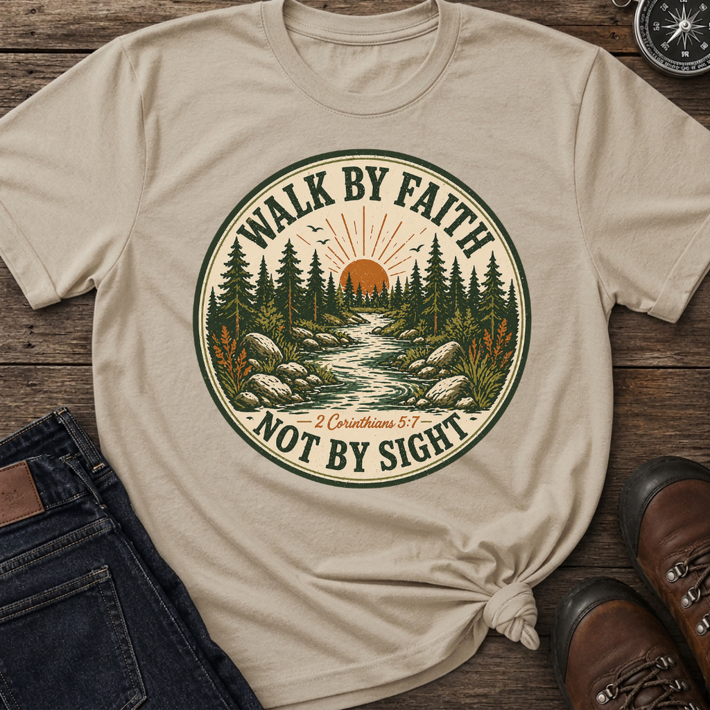 Walk by Faith Sight T-Shirt