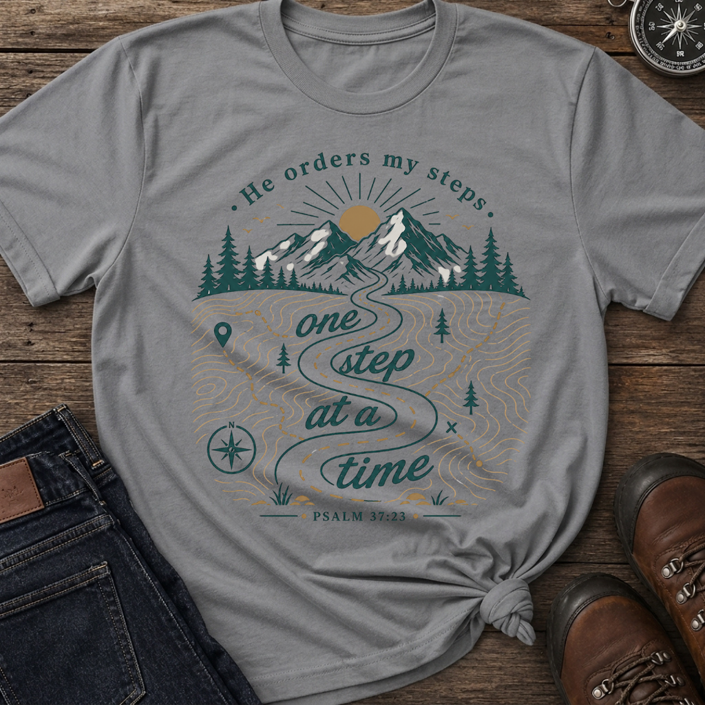 He Orders My Steps T-Shirt
