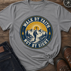 Walk By Faith Badge T-Shirt