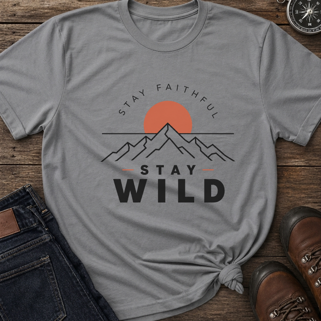 Stay Faithful Minimal T-Shirt