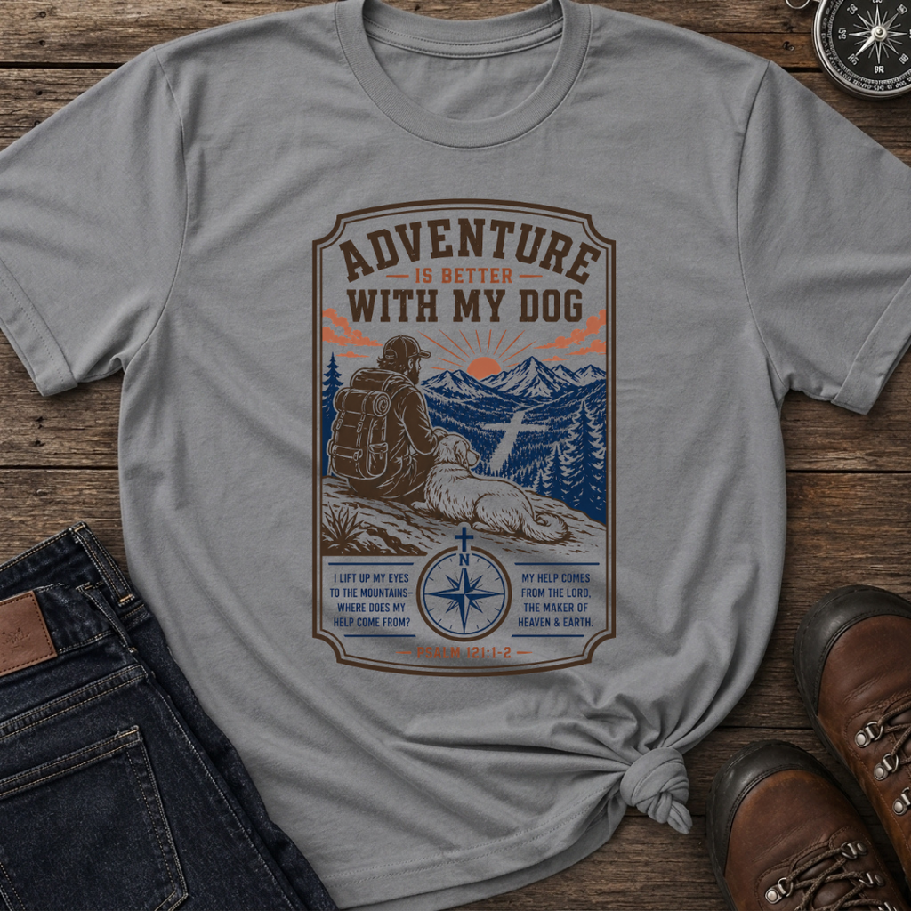 Adventure With Dog T-Shirt