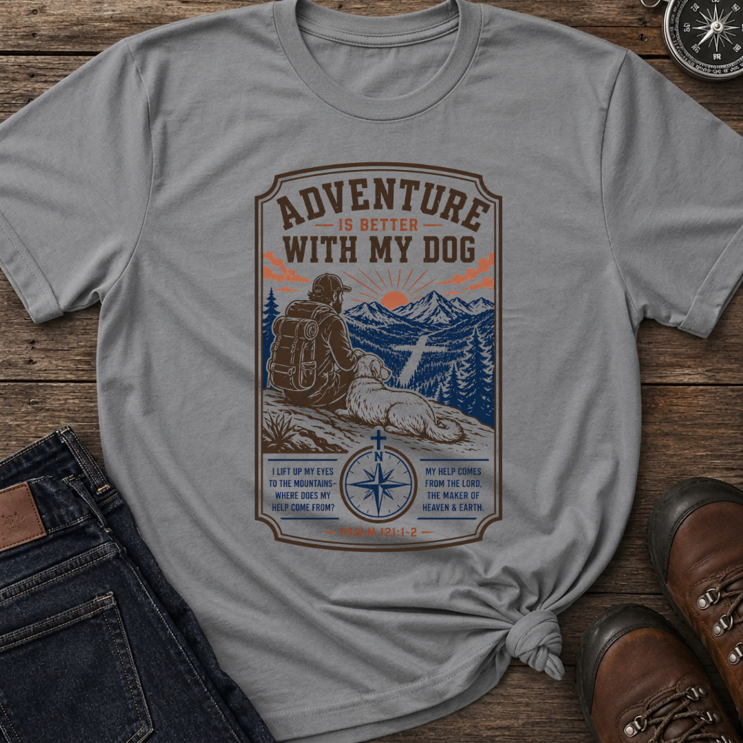 Adventure With Dog T-Shirt