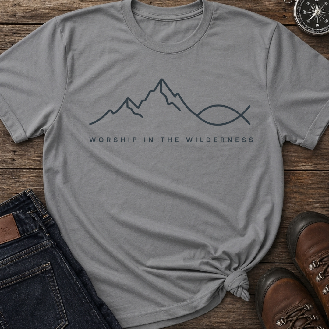 Worship Wilderness Line T-Shirt
