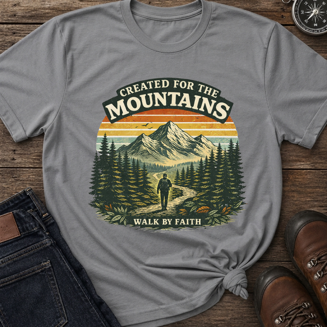 Created for Mountains T-Shirt