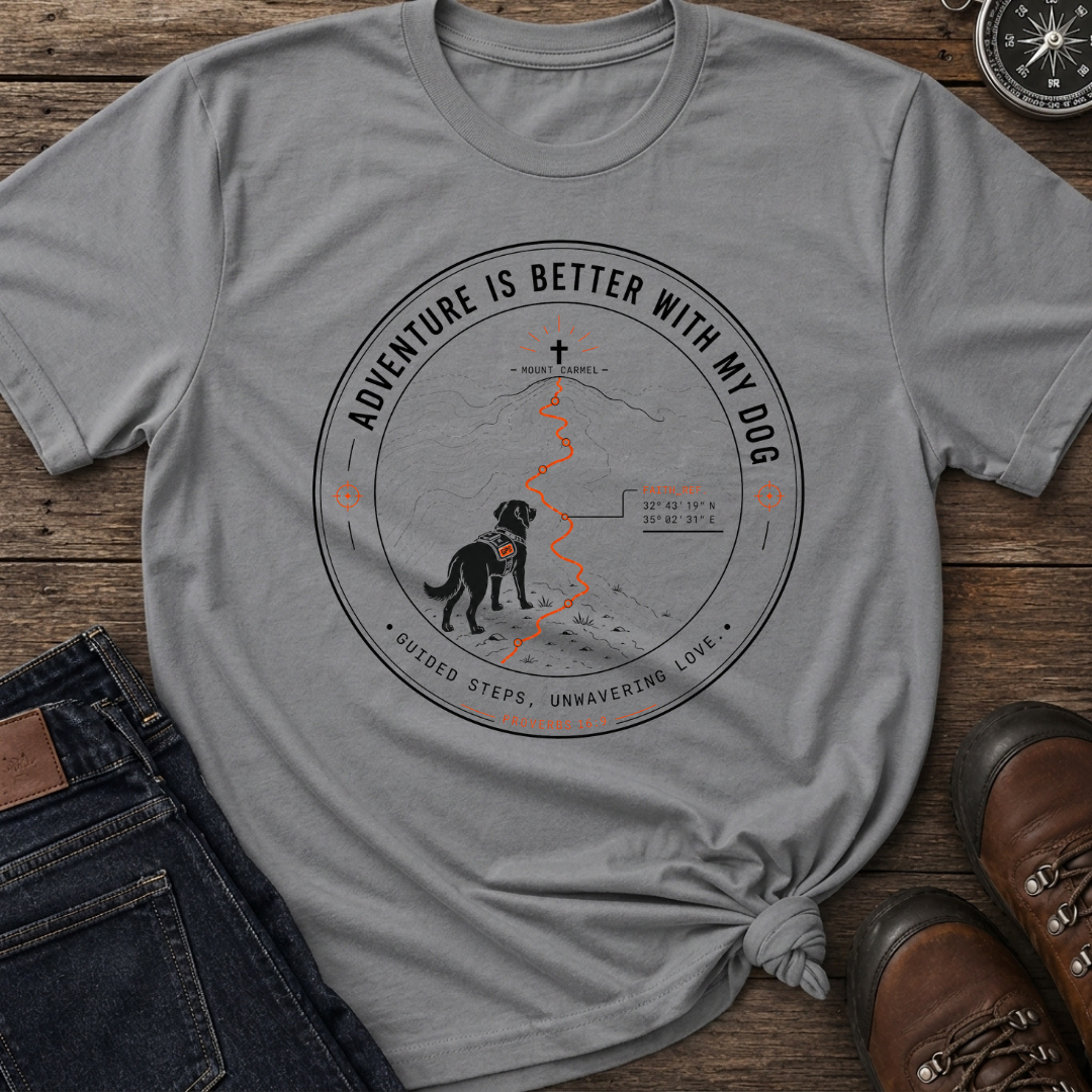 Adventure Dog Badge T-Shirt