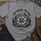 Stay Faithful Wild Compass T-Shirt