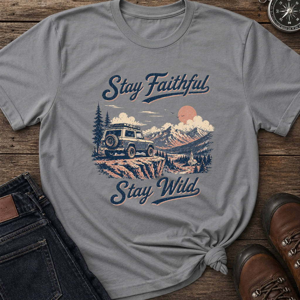 Stay Faithful Wild SUV T-Shirt