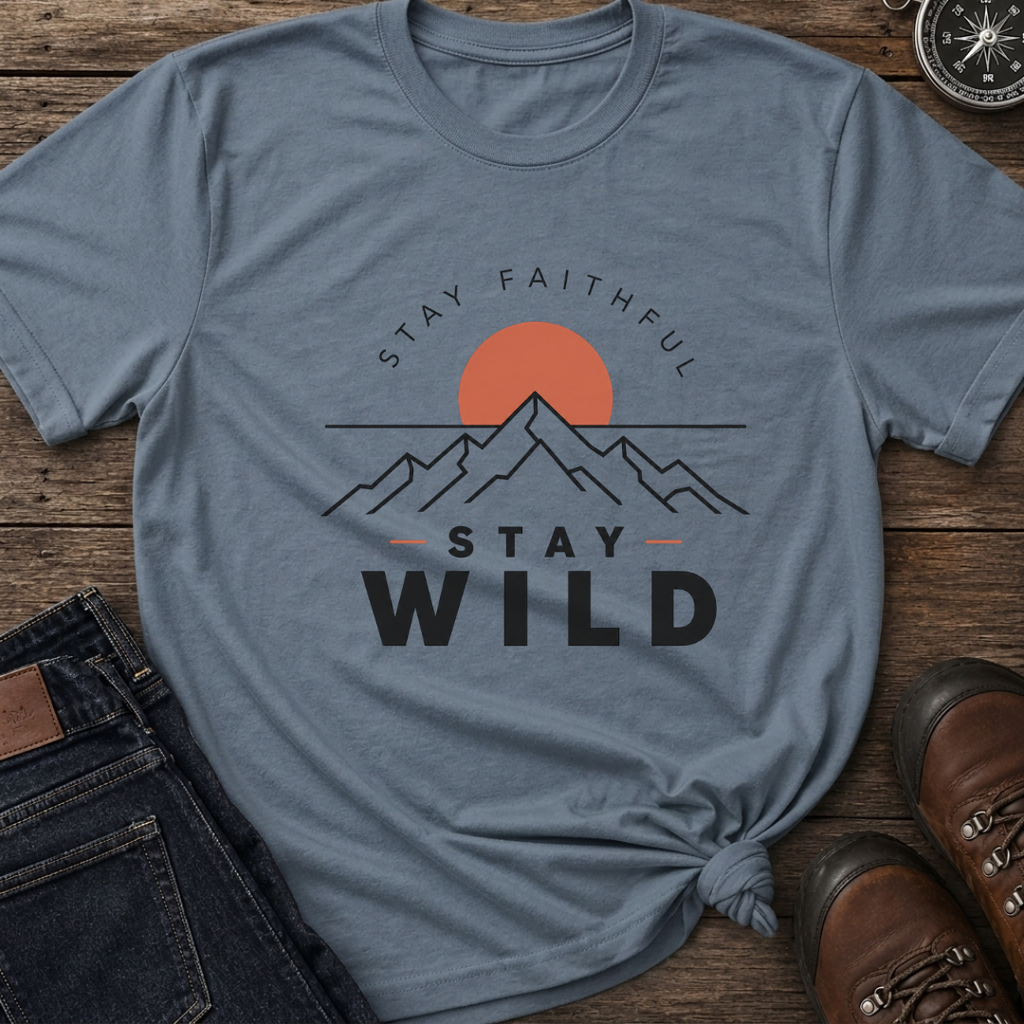 Stay Faithful Minimal T-Shirt