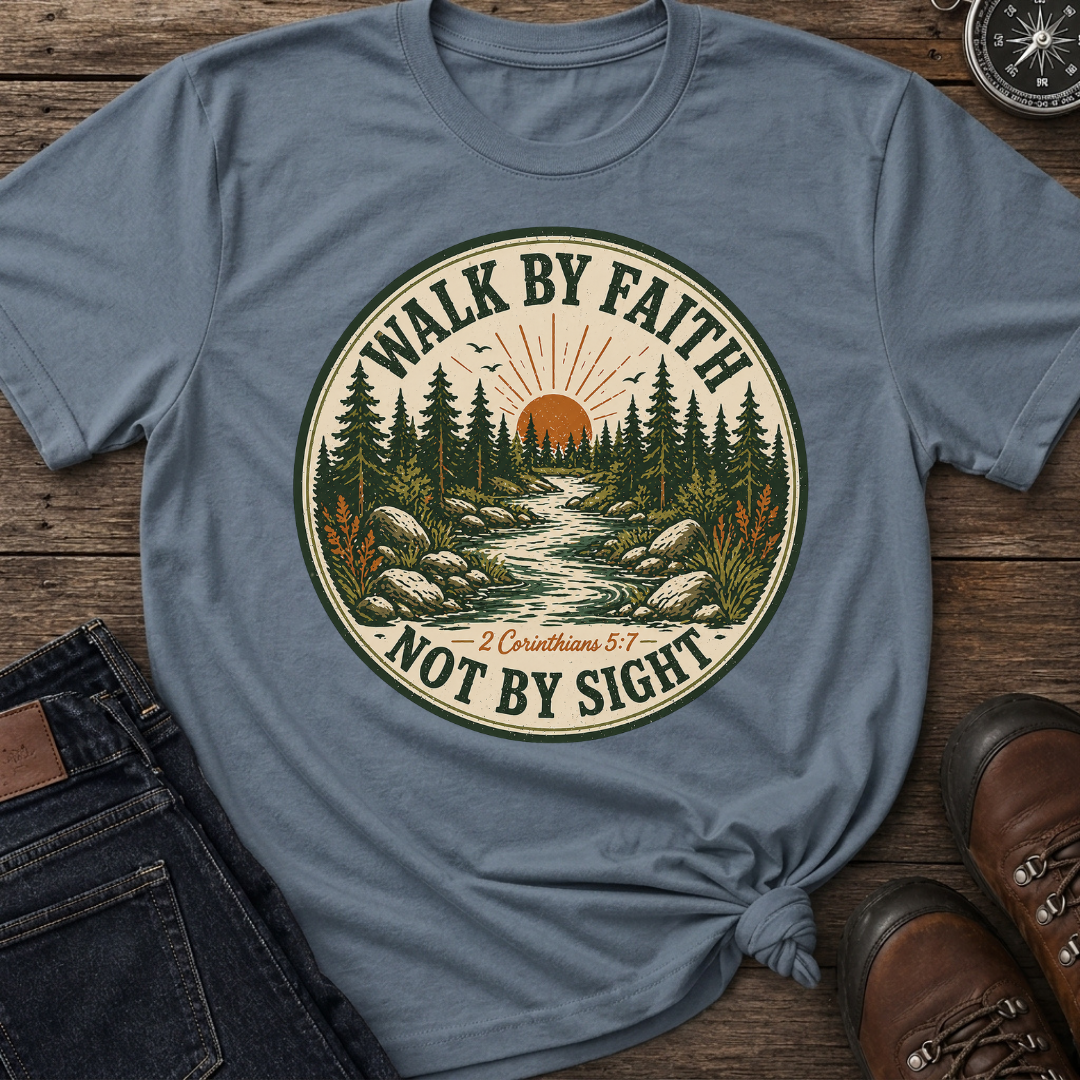 Walk by Faith Sight T-Shirt