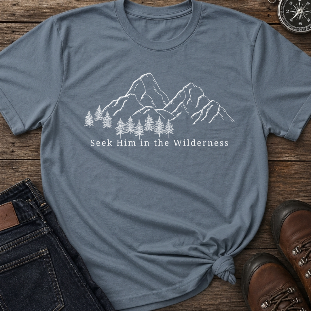 Seek Him Wilderness Dk T-Shirt