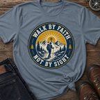 Walk By Faith Badge T-Shirt