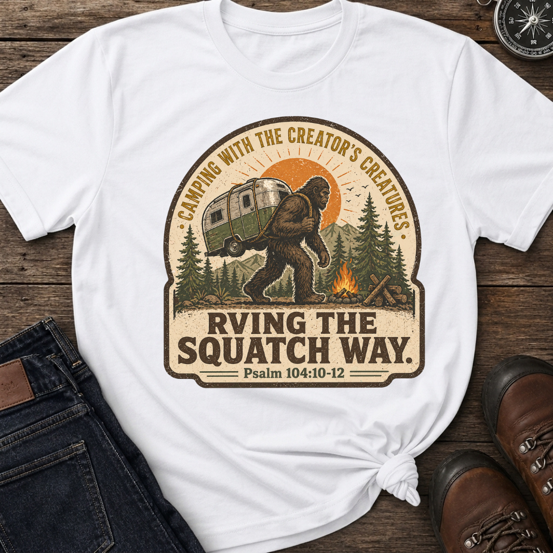 RVing Squatch Way T-Shirt