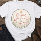 Created Purpose Badge T-Shirt